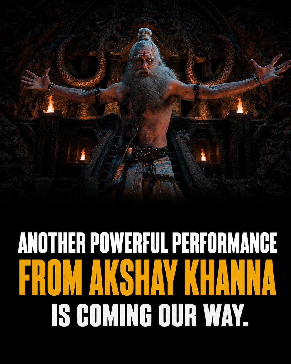 harryhrx's tweet photo. Akshay Khanna is set to deliver another powerful performance. 🔥 A must-watch moment for Bollywood fans!

#AkshayKhanna #Bollywood #MovieUpdate #BollywoodNews #HindiCinema
#ShukracharyaWarCry https://t.co/6LnS8icjkr
