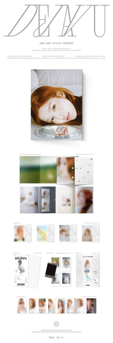 kwoneunbi_offcl's tweet photo. [#권은비]

<[KWON EUNBI] DEJAVU 
PHOTO BOOK 사양 및
예약 판매 안내 📢>

📍 예약 판매 일시
✔ 8월 25일 (화) 3PM

✔ 상세 안내
🔗 https://t.co/zuRcVOKSQj https://t.co/aIDCfQszvP