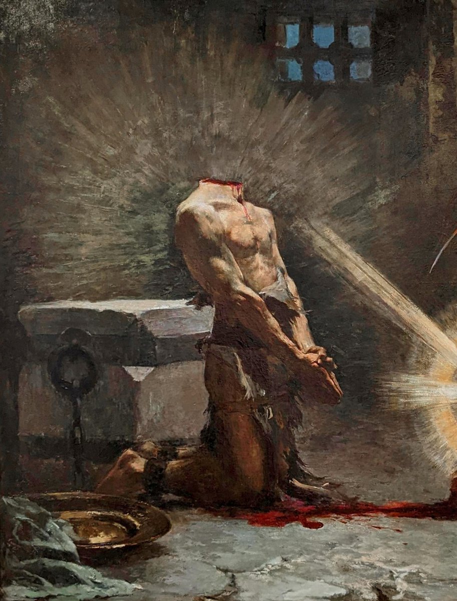 archaeologyart's tweet photo. The Forerunner (1894) by Eugène Trigoulet https://t.co/s7fmgqPvvM