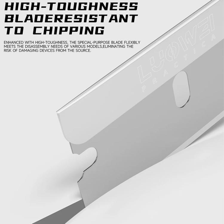 iPartsBuy's tweet photo. 🔥 **LUOWEI LW-110 High-Toughness Stainless Steel Blade** 🔥
##### #LUOWEI #LW110 #RepairBlade #PhoneRepairTools #GlueRemovalTool ##### https://t.co/75z0cAkYaD