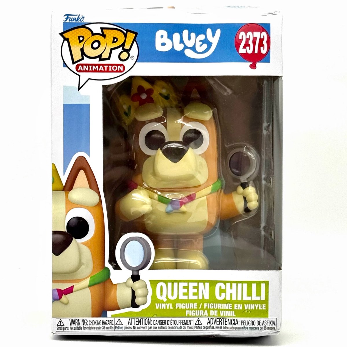 FunkoPOPsNews's tweet photo. I am the Queen! ๐๐ถ๏ธ Taking a regal look at the new Queen Chilli Funko POP! from Bluey, available at the links below ๐
EE ~ https://t.co/9vtuMBGnZf
Amzn ~ https://t.co/rMthb7gOrk
FS ~ https://t.co/MePyj3DzUk
#Ad #FunkoPOPNews #Bluey #QueenChilli #ChilliHeeler #Disney #FunkoPop