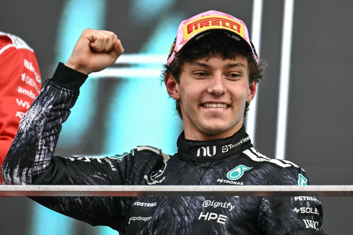 F1GuyDan's tweet photo. MOST WINS BY A TEENAGER IN F1 HISTORY

KIMI ANTONELLI - 6
MAX VERSTAPPEN - 1

END OF LIST. https://t.co/U6E5ddKVuR