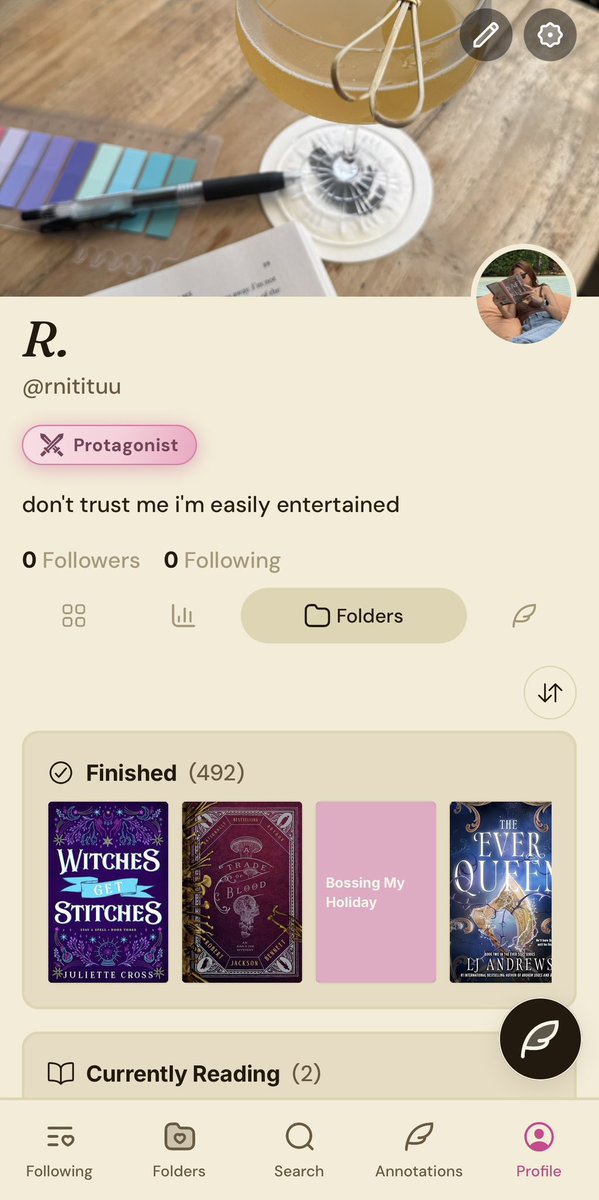 rnitituu's tweet photo. fomo อยุ่ละ🤓 ไม่รู้พอ official launch แล้วจะเพิ่มหนังสือเพิ่มเอดิชั่นเองได้ไหม ฟีเจ้อเด่นน่าจะเป็นการโชว์ fav quotes/annotations ของคนอื่นจากหนังสือในเชลฟ์เรานี่ล่ะ ฟิลเต้อได้ด้วยว่าจะดูทั้งหมดหรือเฉพาะเล่มที่เราอ่านจบแล้วหรือเฉพาะเล่มที่เรากด tbr ไว้ไรงี้ https://t.co/kFZu2uJV30