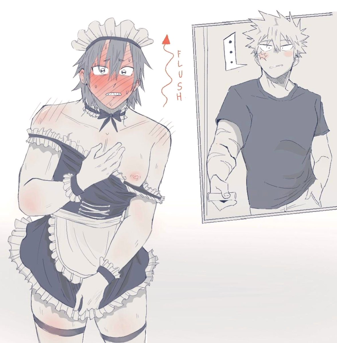 SpicySaltyCondi's tweet photo. What a convenient time to barge into your best friend's room https://t.co/cVXNJmya1S