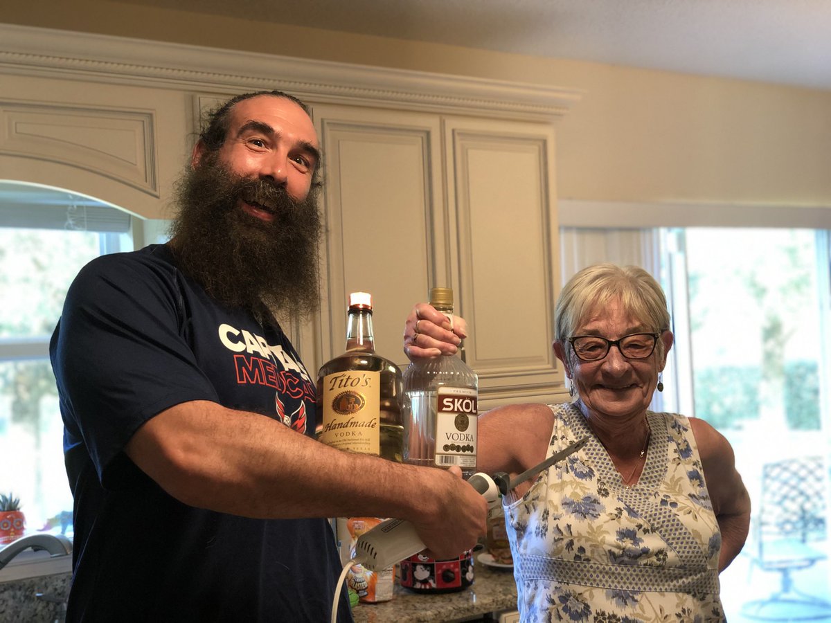 MandaLHuber's tweet photo. My heart is broken and I have no words.

Rest in peace Nancy Huber aka Nana aka the greatest mother in law anyone could ever ask for. 

Beyond thankful to be loved by you like I was your own. 

I’m sure he’s got your Skol waiting for you 🥂 https://t.co/oZ9uEKFgxk