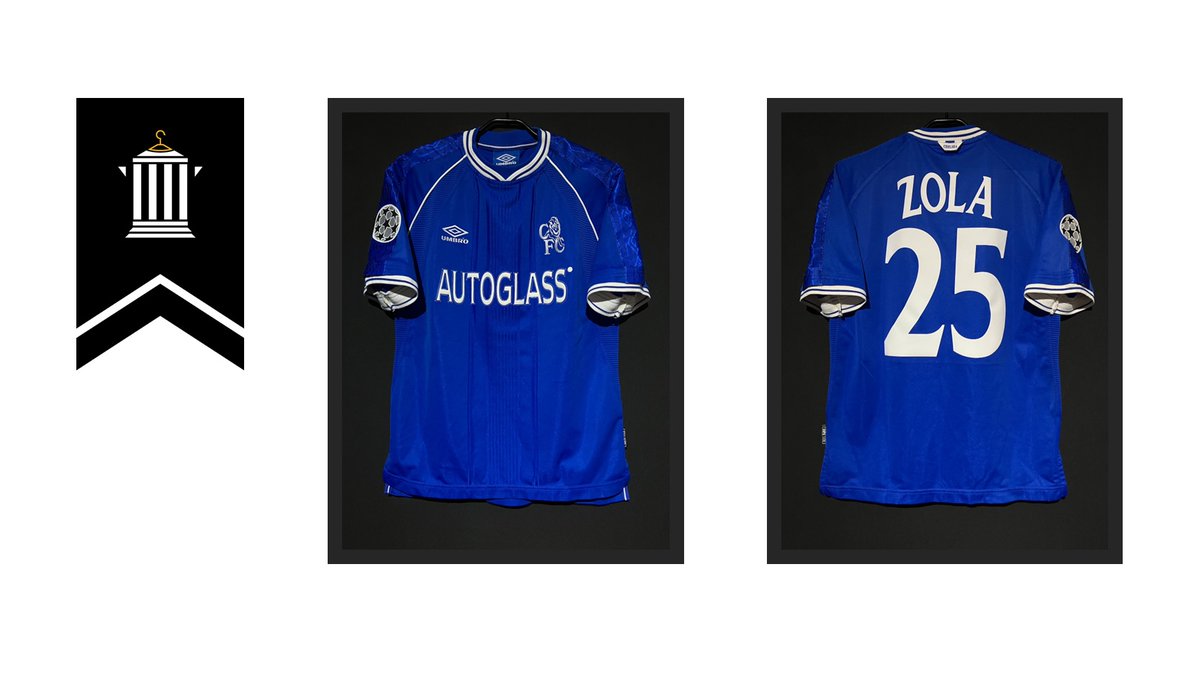 1999/2000】 / Chelsea F.C.（H） / No.25 ZOLA 本日25日に因みまして