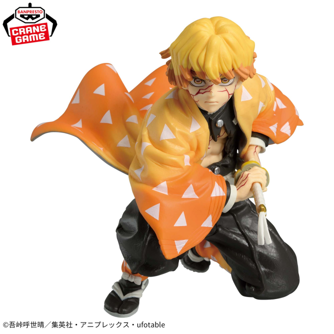 goods600p's tweet photo. バンプレスト【プライズ】
2026年9月8日（火）より順次登場予定

アニメ「鬼滅の刃」 MAXIMATIC ZENITSU AGATSUMA

我妻善逸が初登場！「漆ノ型 火雷神」を発動する前の、善逸をイメージしたフィギュアです。

https://t.co/oZpCIj9qdS https://t.co/jPXdYEYbLR