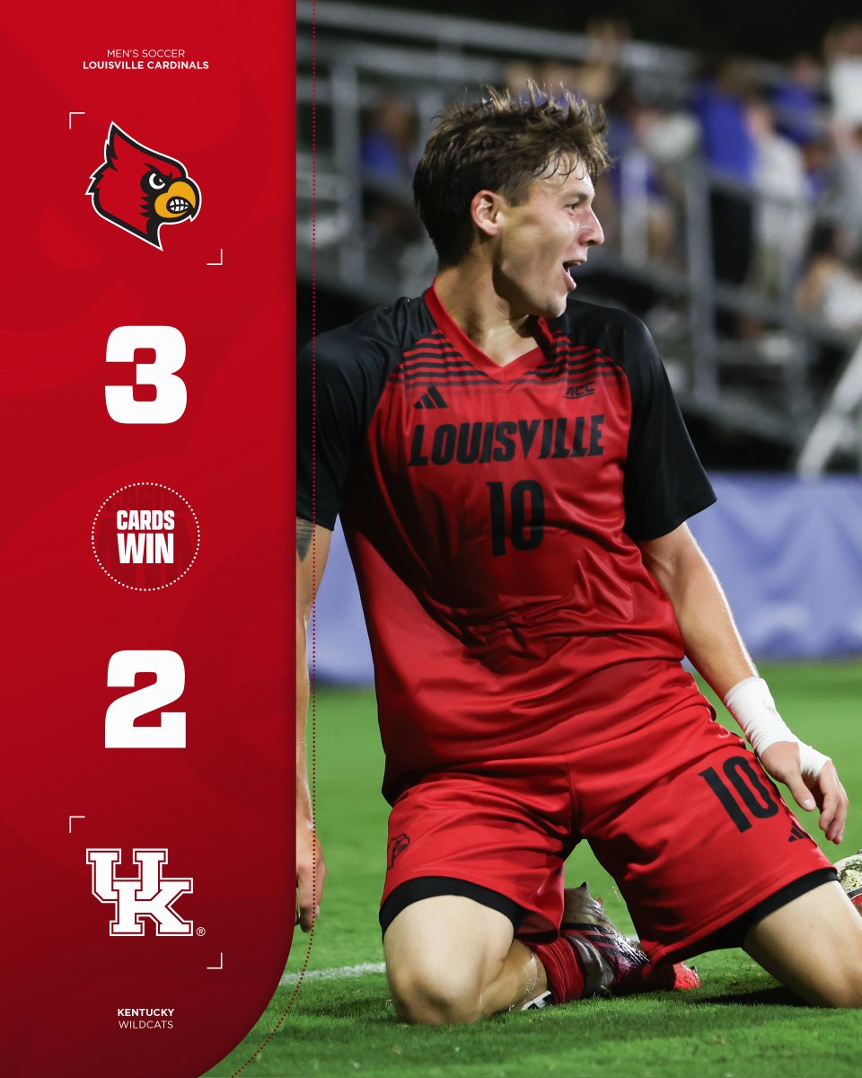 LouisvilleMSOC's tweet photo. CARDS WIN CARDS WIN CARDS WIN

#GOCARDS https://t.co/45HtrXGTHo