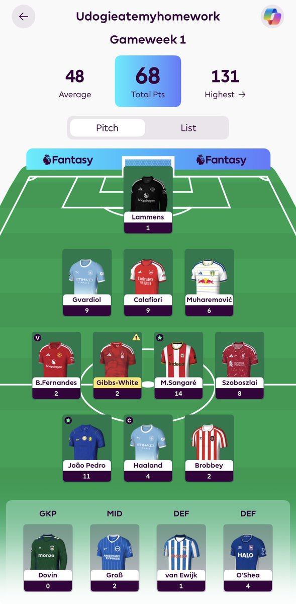 beepbooptwt's tweet photo. @FPL_Marcello Ill take this as a win cus no BB https://t.co/H9phyhuXHT