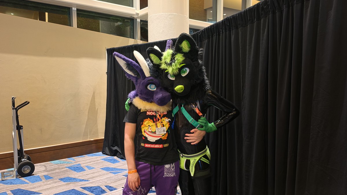 xyshfox's tweet photo. Megaplex was genuinely so amazing. I had such a nice time meeting so many people, and hanging out with awesome friends. All the Orlando locals were super welcoming! I'll definitely be back!!

#furry#fursuiter#megaplex#furryfandom#furryconvention https://t.co/ZPipc0HWJW