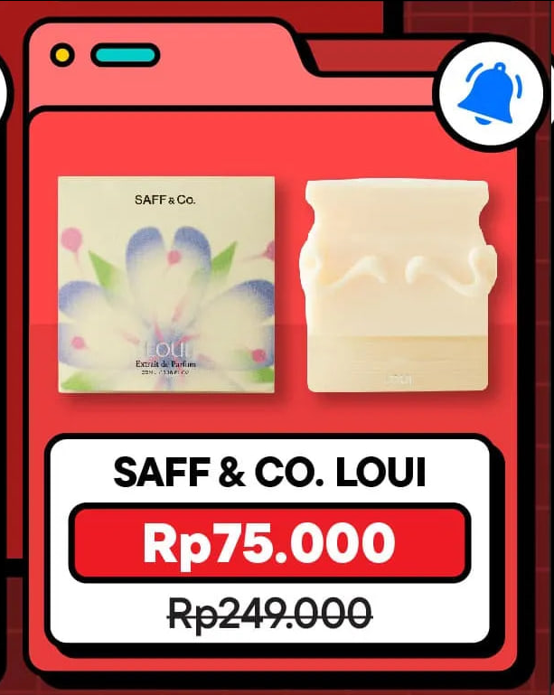 i_m_mortal_'s tweet photo. Flash Sale Blibli mulai jam 10

[Rp75.000] SAFF &amp; Co - LOUI
https://t.co/Oy5zwxq3Ux https://t.co/8zzHLX5TO6