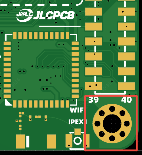 JLCPCB's tweet photo. The vias around PCB mounting holes aren’t just decoration.
A via ring around a grounded mounting hole can:
 ✅ Improve connections to internal ground planes
 ✅ Help reinforce the surrounding copper
 ✅ Provide some local heat spreading
 ✅ Add redundant grounding paths https://t.co/W9x6MM4hvV
