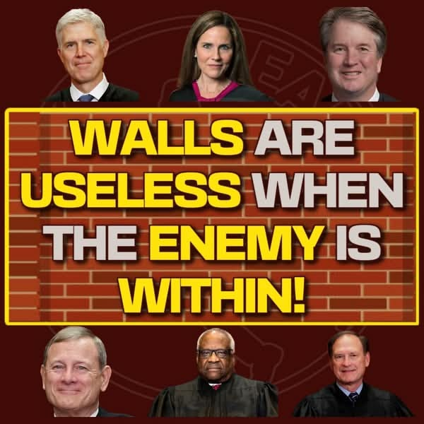 Michael24689063's tweet photo. ...JUDGES ALLOW THIS CONVICT TO FINISH HIS BALLROOM THEN THESE 6 CORRUPT GOP JUDGES MUST BE REMOVED &amp; WHY WE MUST END ALL LIFETIME APPOINTMENTS FOR ALL JUDGES, BECAUSE THESE CORRUPT JUDGES LIED UNDER OATH &amp; REFUSE TO FOLLOW THE CONSTITUTION WHEN IT COMES TO THIS CONVICTED FELON https://t.co/BeGoRZSzoT