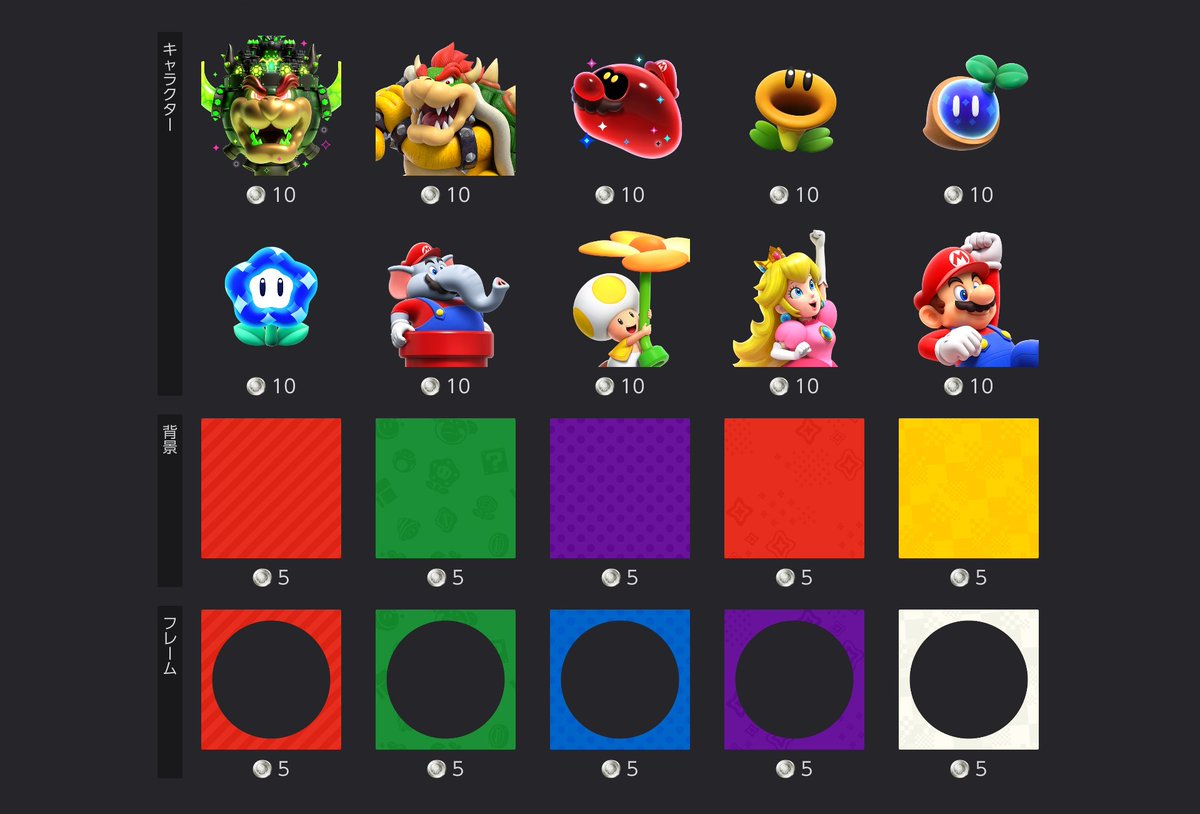 IconsNSO's tweet photo. Play &amp; Redeem: The selection of Super Mario related #NintendoSwitchOnline icons has changed. The current selection will be available until August 31. #NintendoSwitch #NintendoSwitch2 https://t.co/suetHct54D
