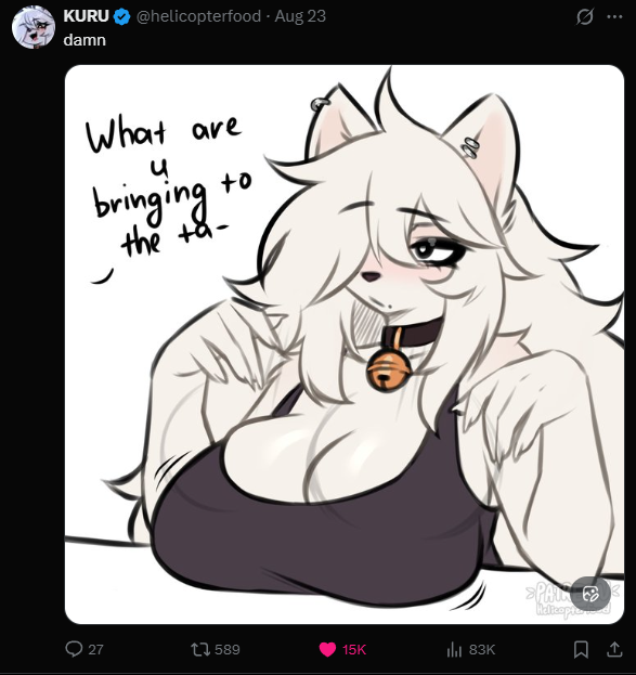 fatassdragoon's tweet photo. @luna_maeve0 No credit to the original artist? https://t.co/7gMiCr2rza