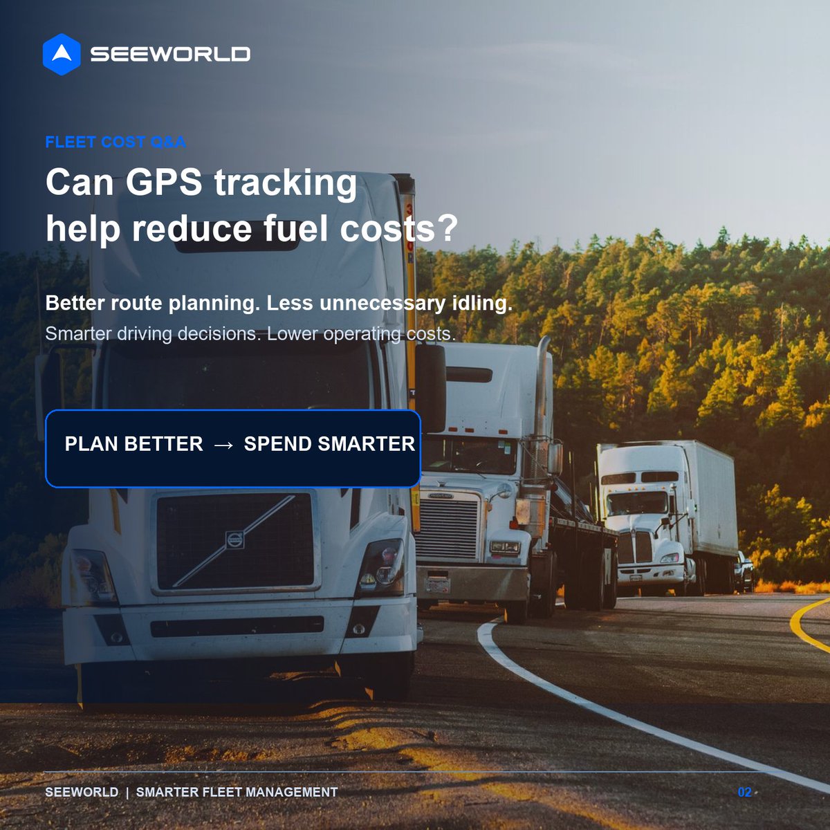 SEEWORL16960405's tweet photo. Fuel costs adding up? Your fleet data has the answers. 🚛📊

Track unusual fuel loss, reduce idle time, optimize routes, and make every trip more efficient. Less waste, smarter decisions, better fleet control.⛽📍

#SEEWORLD #FleetManagement #FuelManagement #FleetEfficiency #GPS https://t.co/fZgfUcg47t
