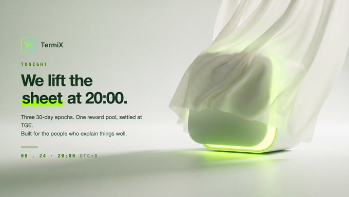 TermsmakesHQ's tweet photo. @termix_ai Maximize your $TMT S1 rewards.

Register:
https://t.co/hpCP0OBfyd https://t.co/UaGhicGT7N