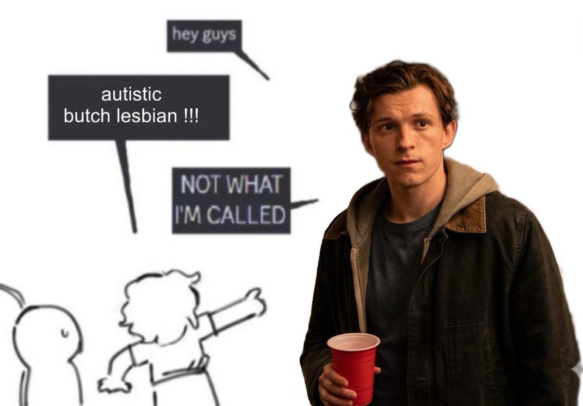 doeyedfemme's tweet photo. he/him  butch  peter parker  is #real 2 me https://t.co/0TVFAE5gNA