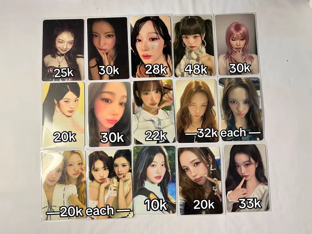 lagibeuuu's tweet photo. wts photocard BABYMONSTER ITZY IVE JENNIE H2H

🍒 splitpay
🍒free pack 3k untuk pc album 5k
🍒bisa qris
🍒 not for sensibuyers
🍒dom jateng
🍒bisa kondi
🍒bisa proof

#baemonsell #h2hsell #ivesell https://t.co/jRcvaoO5CC