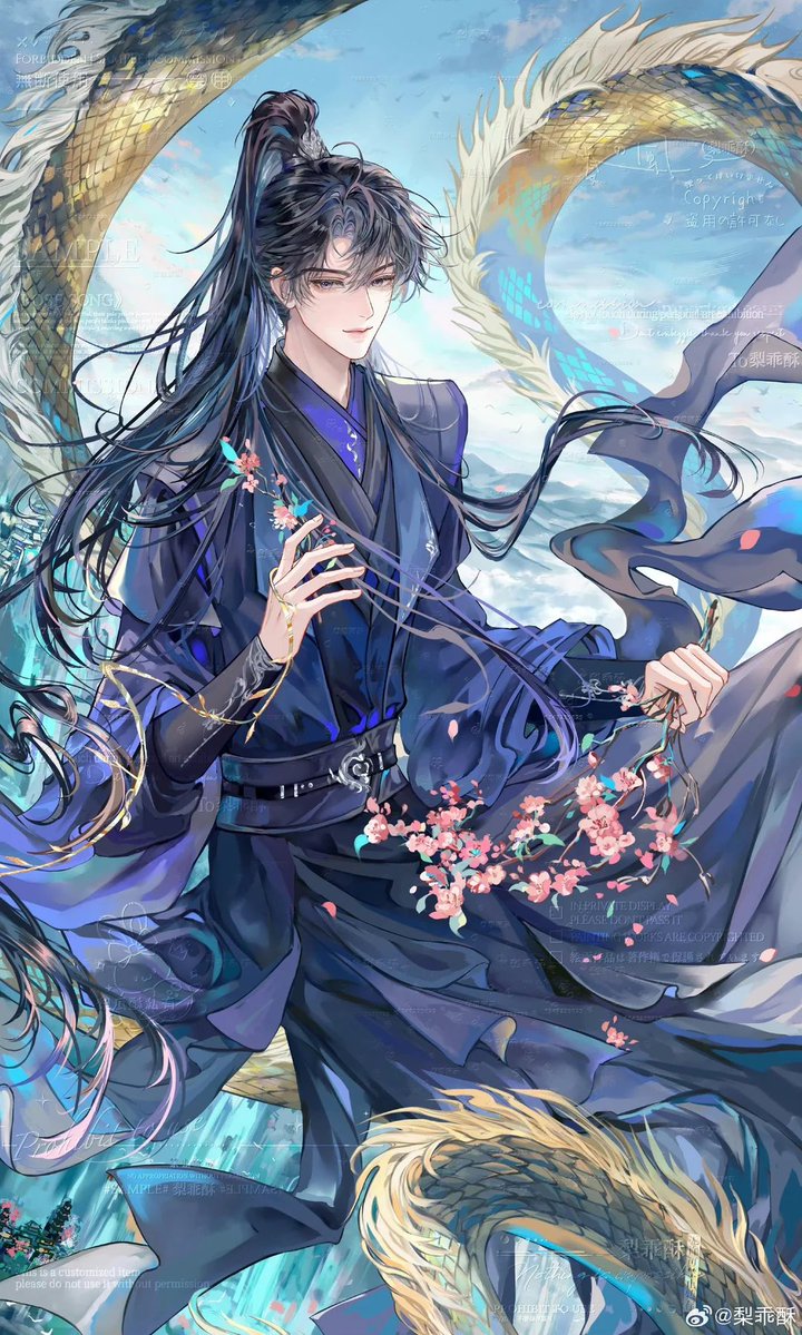 Mmandyy99's tweet photo. why is this lowkey the first time i'm seeing the mo ran counterpart art to this chu wanning art, despite me having this cwn as my pfp for ages at one point https://t.co/afJNHQgdUV
