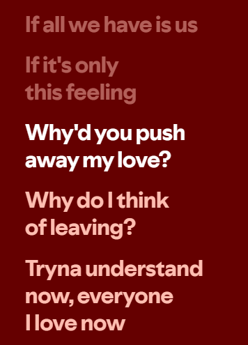 labtrauma's tweet photo. for the fuyuaka playlist as well as mikojohn, all we have is us by the crawlers https://t.co/n2vkqGaWNN