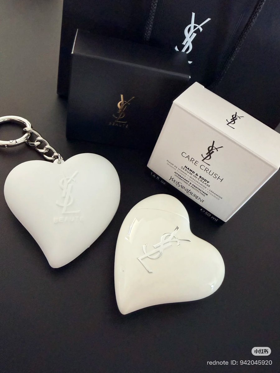 centrickai's tweet photo. looks like jongin is promoting the care crush hand &amp; body cream from ysl that comes with a keychain case! https://t.co/A3ecEwQmzr
