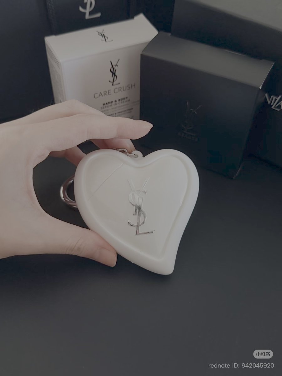 centrickai's tweet photo. looks like jongin is promoting the care crush hand &amp; body cream from ysl that comes with a keychain case! https://t.co/A3ecEwQmzr