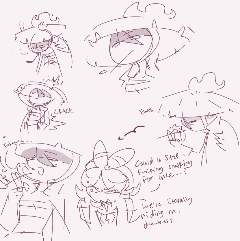 Breweeth's tweet photo. quick doodles of my ♀️ Bushi https://t.co/gM2evSYjkX