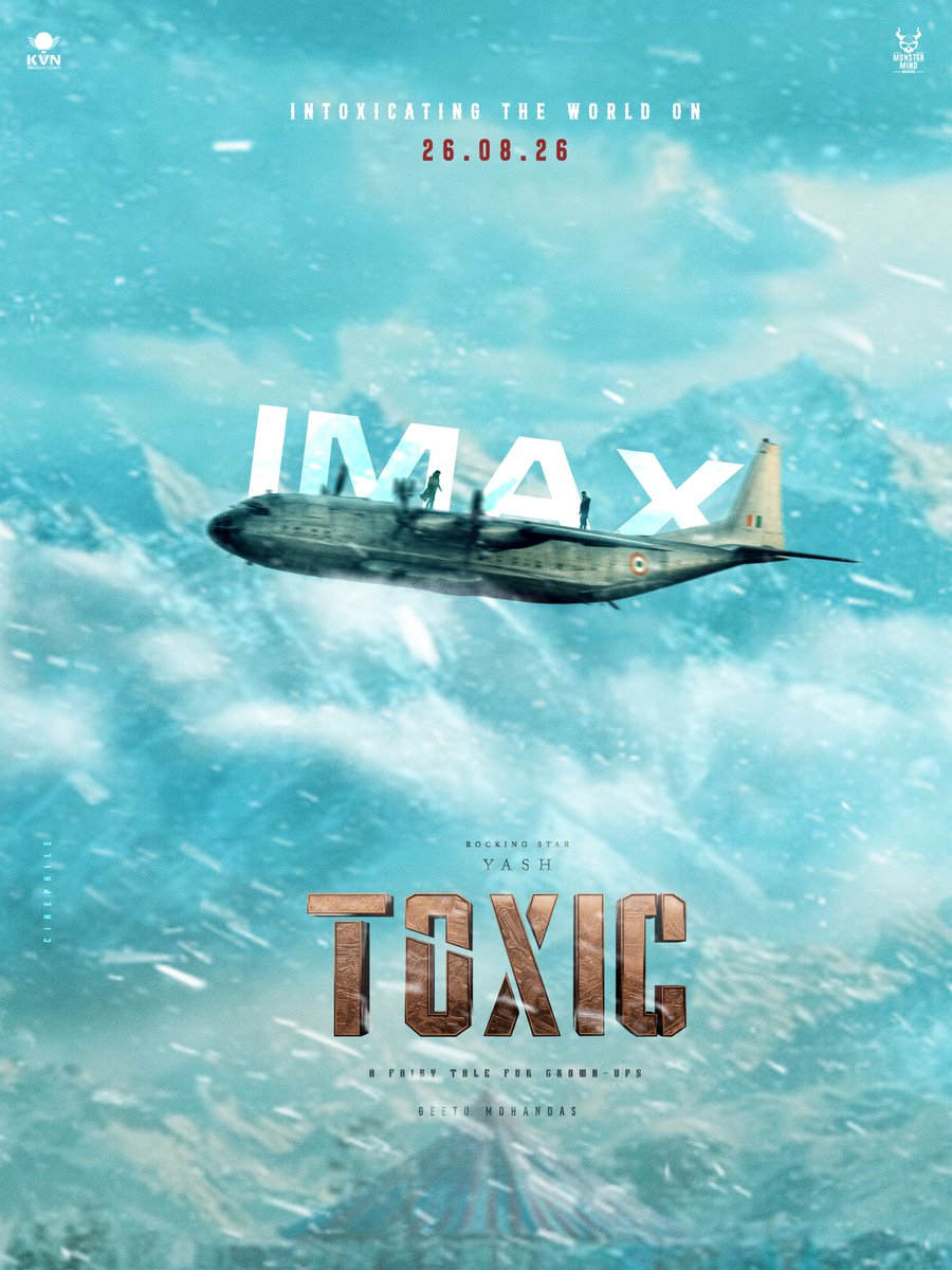 as_cinephile's tweet photo. Grand Release Tomorrow 

#Toxic https://t.co/Ch95kZjDc6