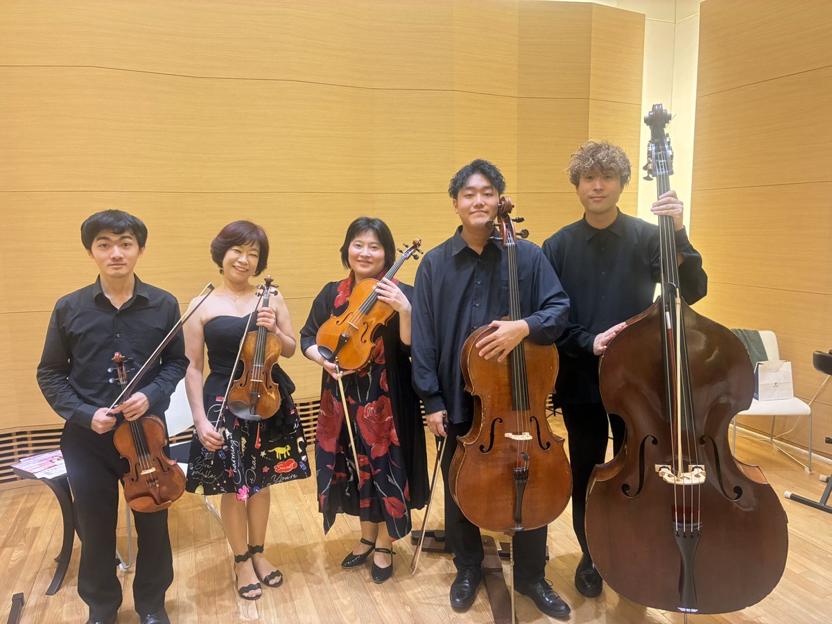 kansaiphil's tweet photo. マグノリアサロンコンサート🎻
🍉夏休み特別企画🍉
親子で聞くマグノリアサロンコンサート🎵
無事終演いたしました💐

暑い中、本当にたくさんのお客様にお越しいただき誠に感謝申し上げます。
お楽しみいただけましたでしょうか✨
演出も盛り沢山な楽しいコンサートでした🎺

・本日のアンコール
ビゼー作曲　カルメンより「闘牛士」

子供が楽しめる曲から、クラシカルな曲まで💫　

本日も関西フィルハーモニー管弦楽団の演奏をお聞きいただき、ありがとうございました🌸
