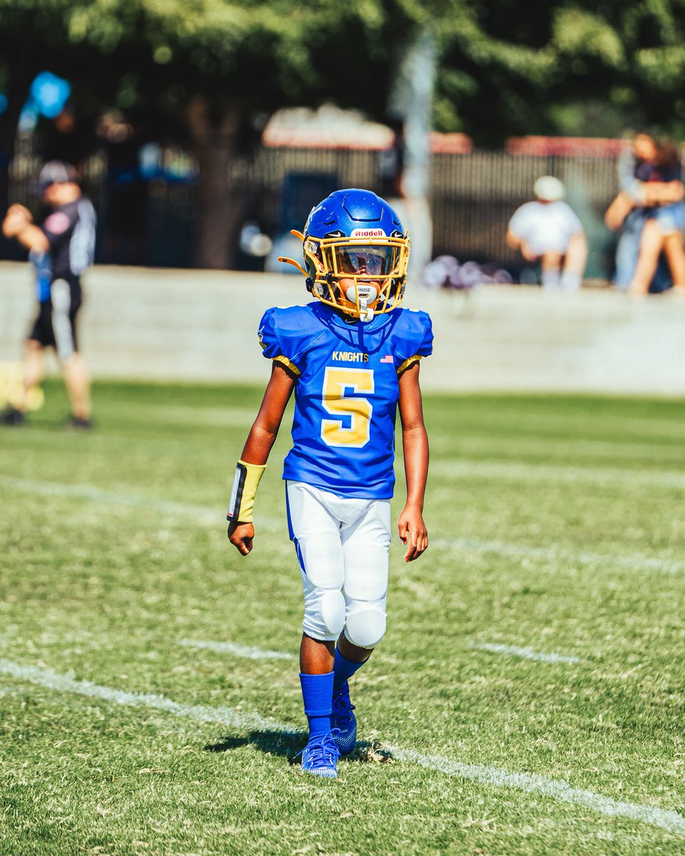 BrandonYounger's tweet photo. My wife and I told our son we’d allow him to play tackle once he turned 10. In his first game he scored the game winning touchdown and conversion. Proud dad⚔️ https://t.co/WvyxF88fVw