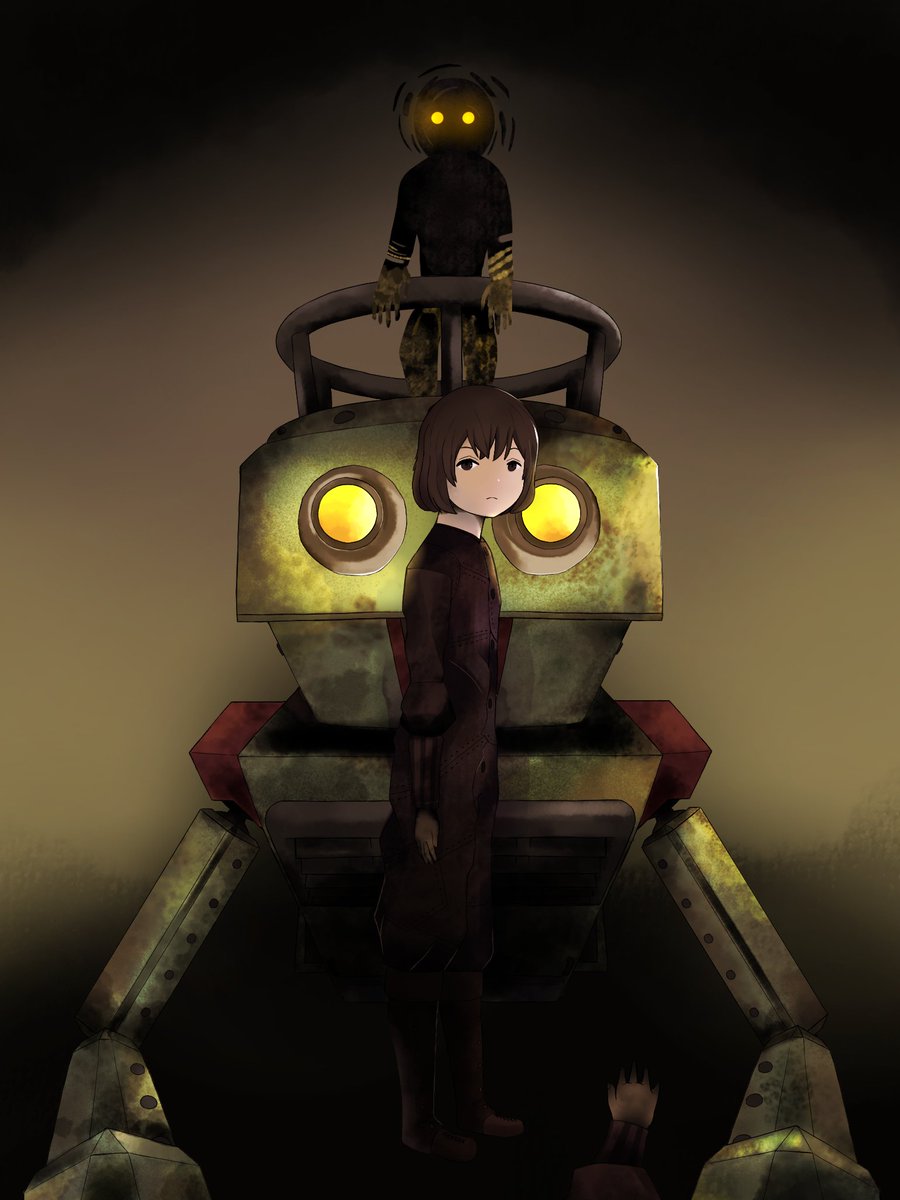Alic3L18311's tweet photo. Gideon with the Junk Heap bosses (P-Diddy—wait, no, I mean P-33 and Kalil) 📸 And I already told you Jakob is dead!

#ニーアレプリカント #NieRReplicant https://t.co/M6YJ7UqtBe