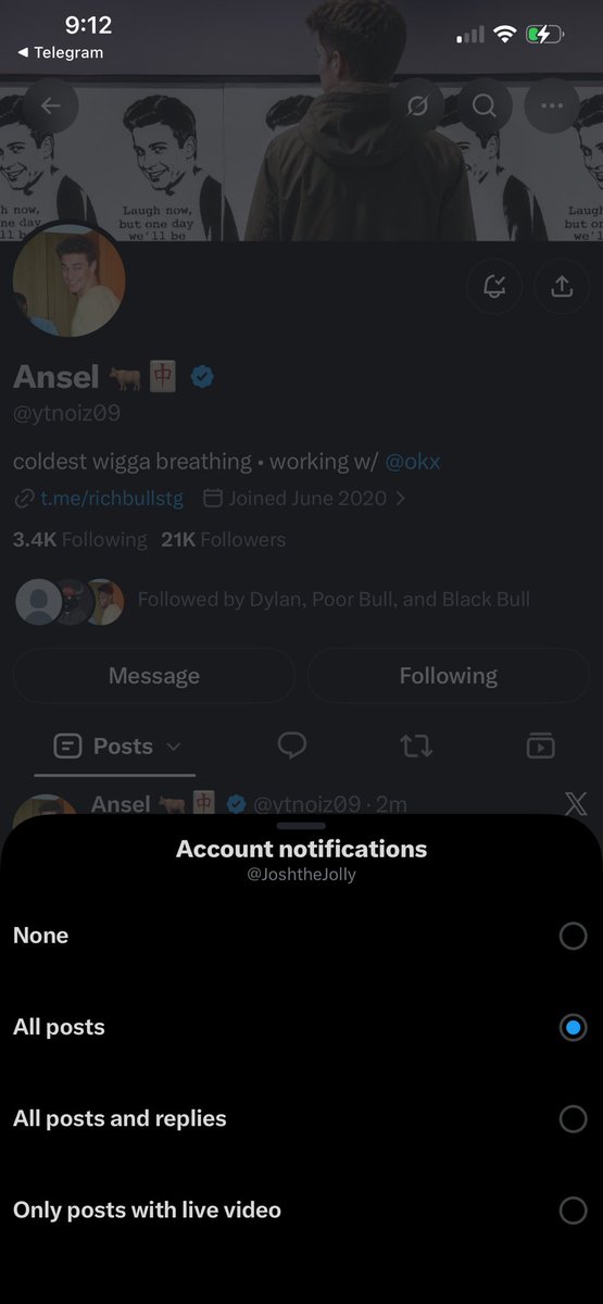 JoshtheJolly's tweet photo. @ytnoiz09 Thanks bro

wrmpci9m2FHCCjT3qqk9eufKert3Bgd3WuJdpxhXZ8q https://t.co/UN26BS1JZC
