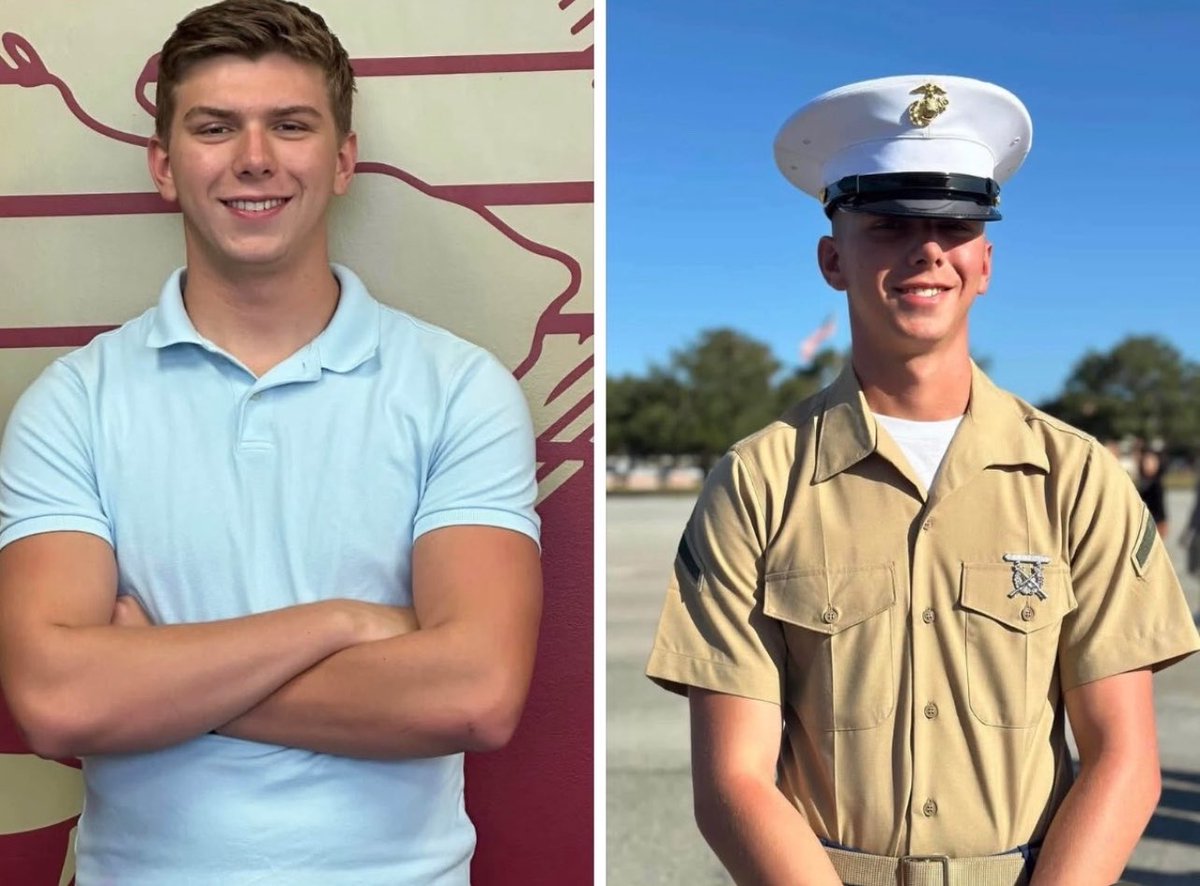 MilitaryCooI's tweet photo. A two-car accident on Saturday night in Montgomery killed 20-year-old Landon Dunn.

Landon was a US Marine who worked with a close friend in the Marine Corps for about a year and a half. He was killed in the crash while on his way to see his family and girlfriend. His loved ones have lost a son, a brother and a friend they will never get to see again.

Rest easy Landon.