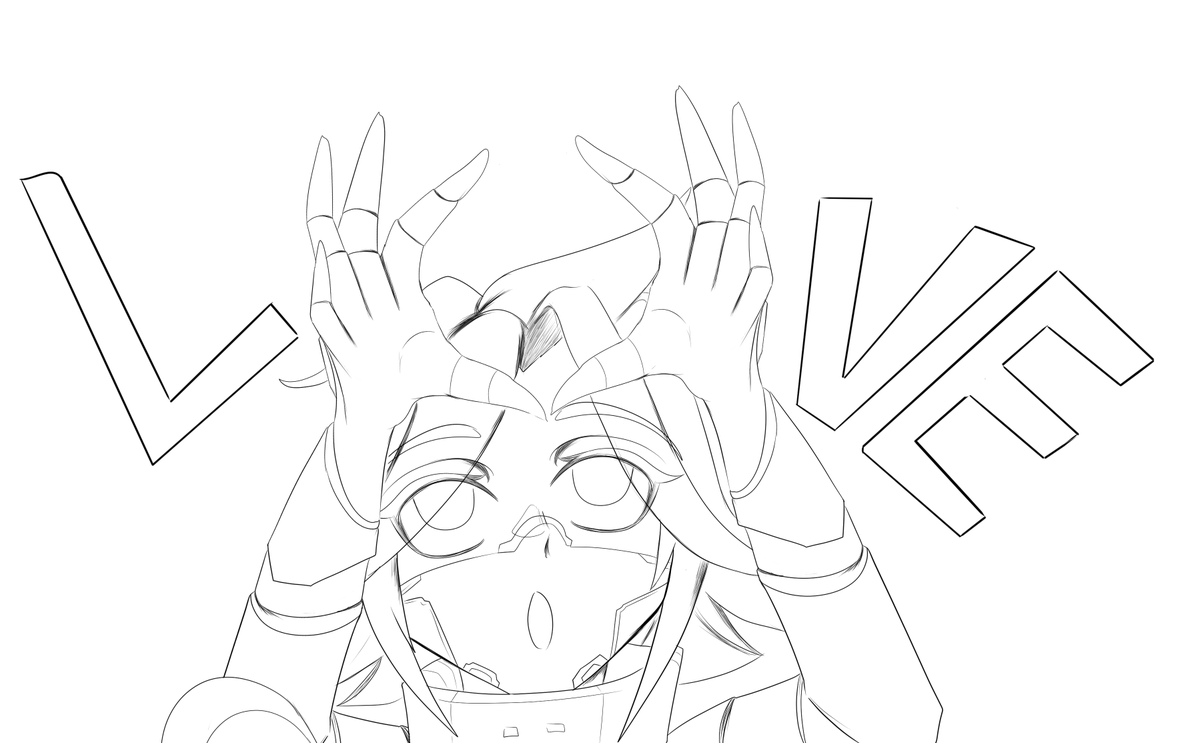 _Yuzuzzz_'s tweet photo. I'm making a big drawing... well, not that big.

For now, KLBR sends you...💓

#signalis #signalisoc https://t.co/giG0Ev34Xa
