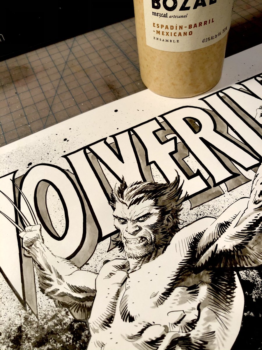 urbanbarbarian's tweet photo. #Wolverine! https://t.co/maDfKTOo0w