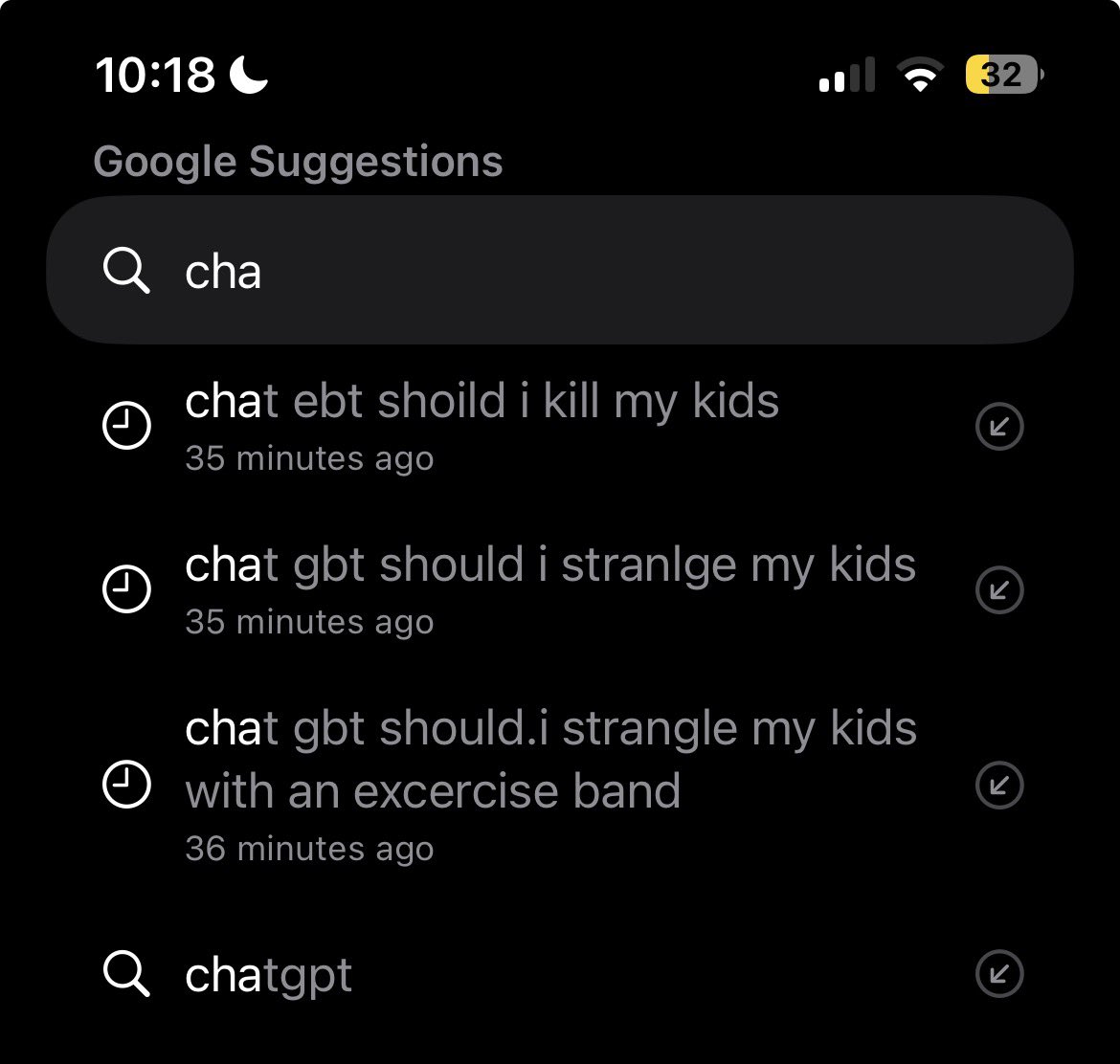 chudlethal's tweet photo. Ok so… I just used my mom’s phone to google something and this came up… like what the fuck?!!??? what do I do? https://t.co/ylabRh6C5a