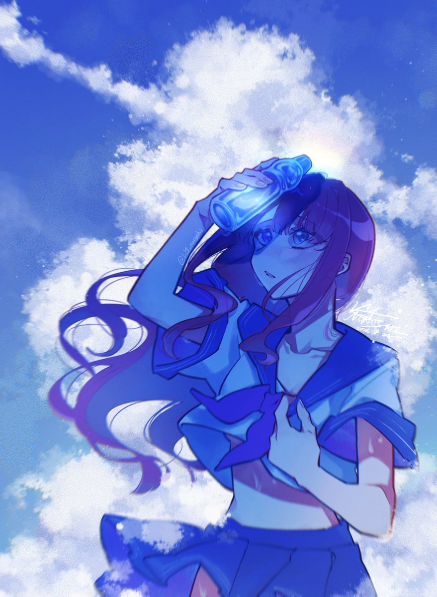 LyNoroshi_NRS's tweet photo. #雨崎柚希 #創作女子 #イラスト #oc https://t.co/R725FiyZFs