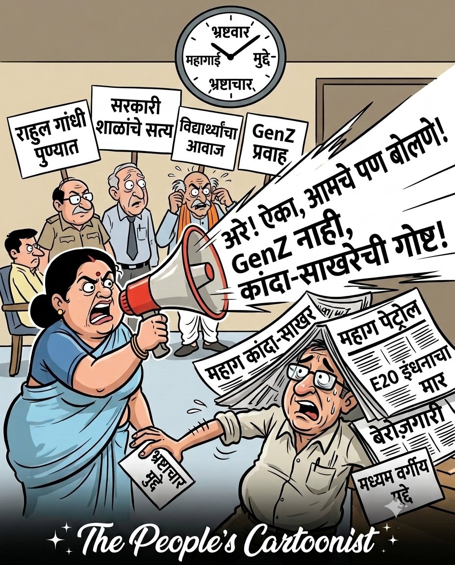 IndiaFirstHere's tweet photo. When everyday citizens are crushed by rising prices of essential goods and growing unemployment, political noise drowns out the basic struggles of the middle class. #PriceRise #MiddleClassStruggles #CostOfLiving #PublicIssues #cockroachjantaparty #अच्छे_दिन https://t.co/0dW106Fqaa