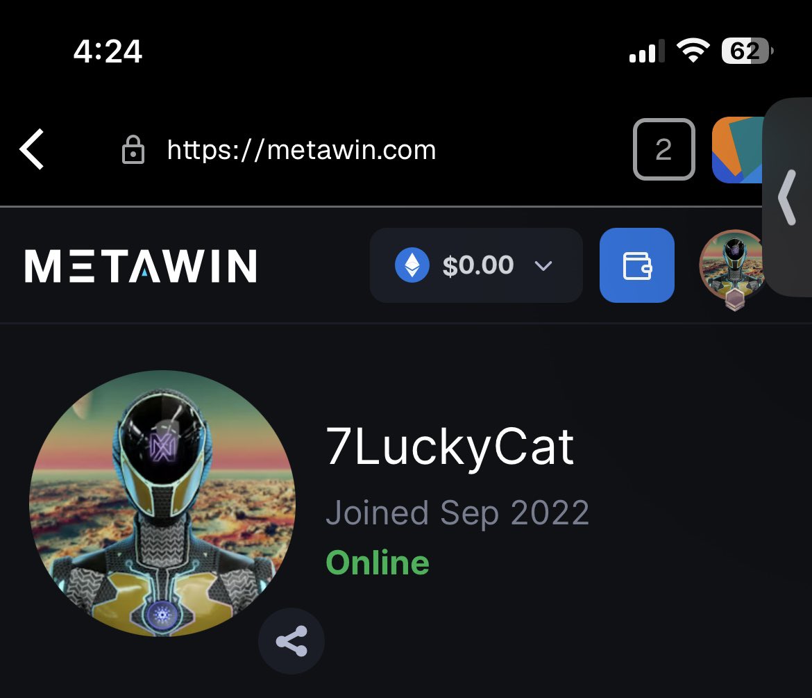 edfynBTC's tweet photo. Confirm I’m Certified @MetaWin OG here. 🙌🏿🖤🔐 https://t.co/PWXFJYwxNA