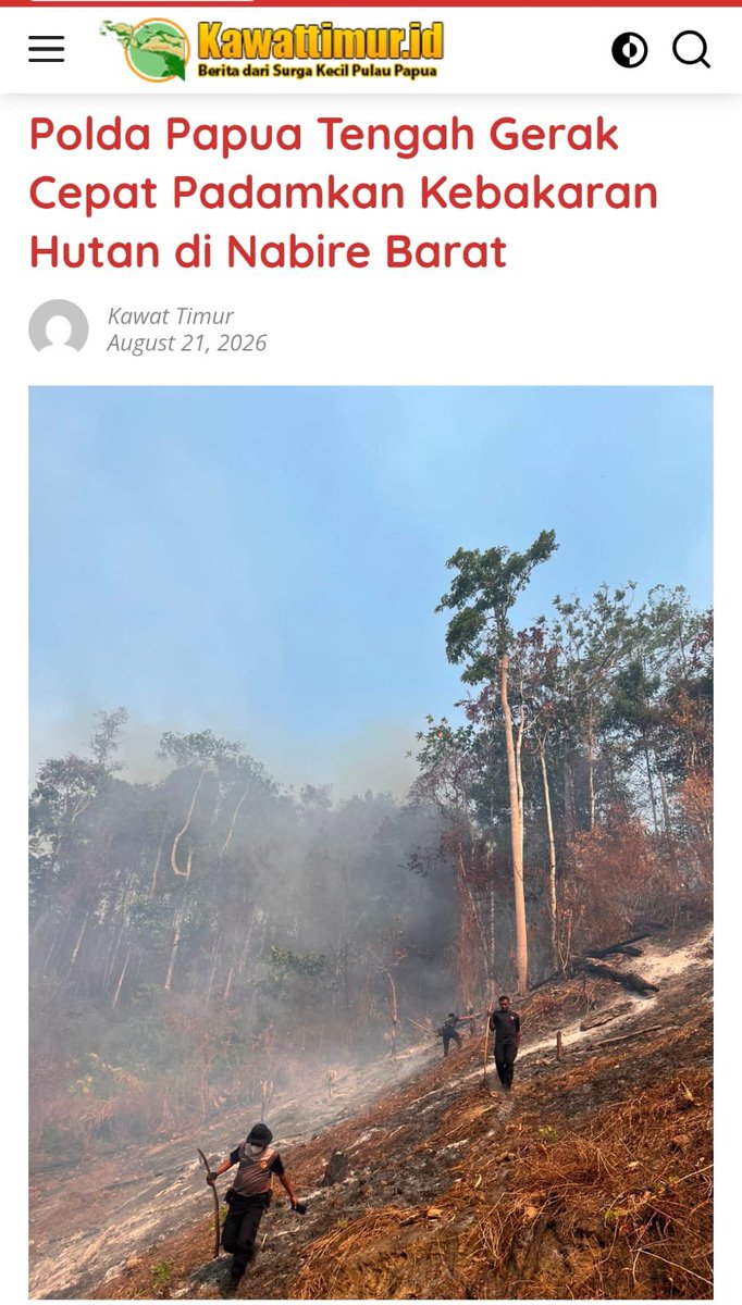 AtipHanip's tweet photo. bumi udah panas, hutan malah dibakar. gak rela sih liat pemandangan kayak gini 😤 yuk jadi generasi yang peduli. stop kejahatan lingkungan &amp; Lindungi Hutan Lahan Indonesia sekarang juga! #UsutKejahatanLingkungan https://t.co/EaSAD4GXEv