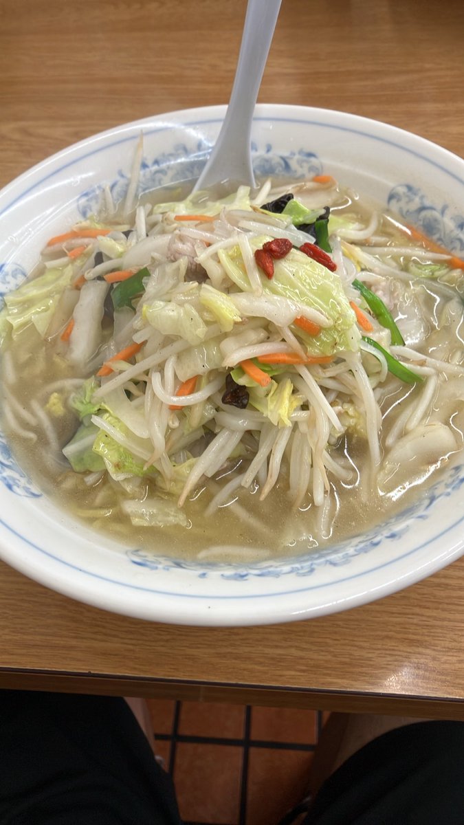 teradai58's tweet photo. 福しんタンメン特盛いただきます♪ https://t.co/JDcqnXiKWn