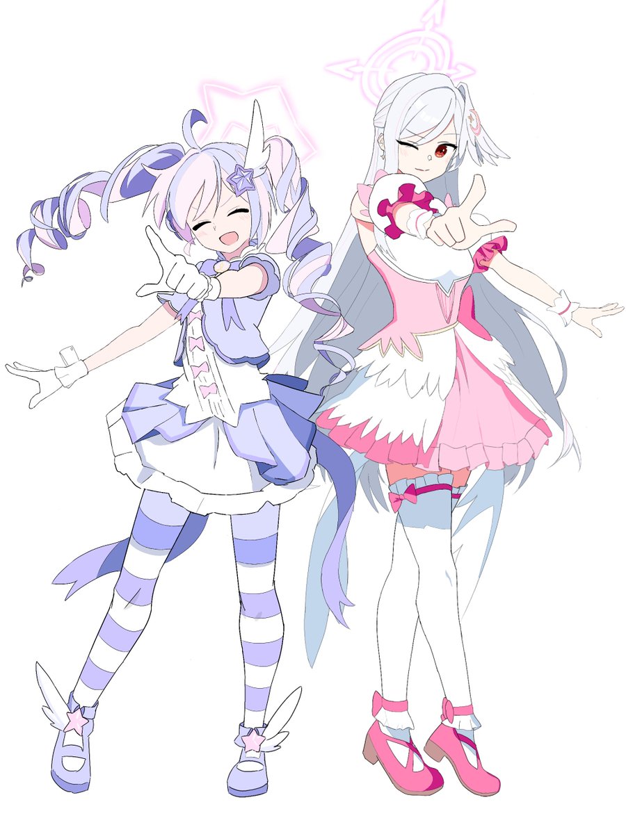 Otanishi's tweet photo. マジカルレイサ&amp;スズミ
#ブルアカㅤ 
#BlueArchiveㅤ https://t.co/9h5YnIX2qO