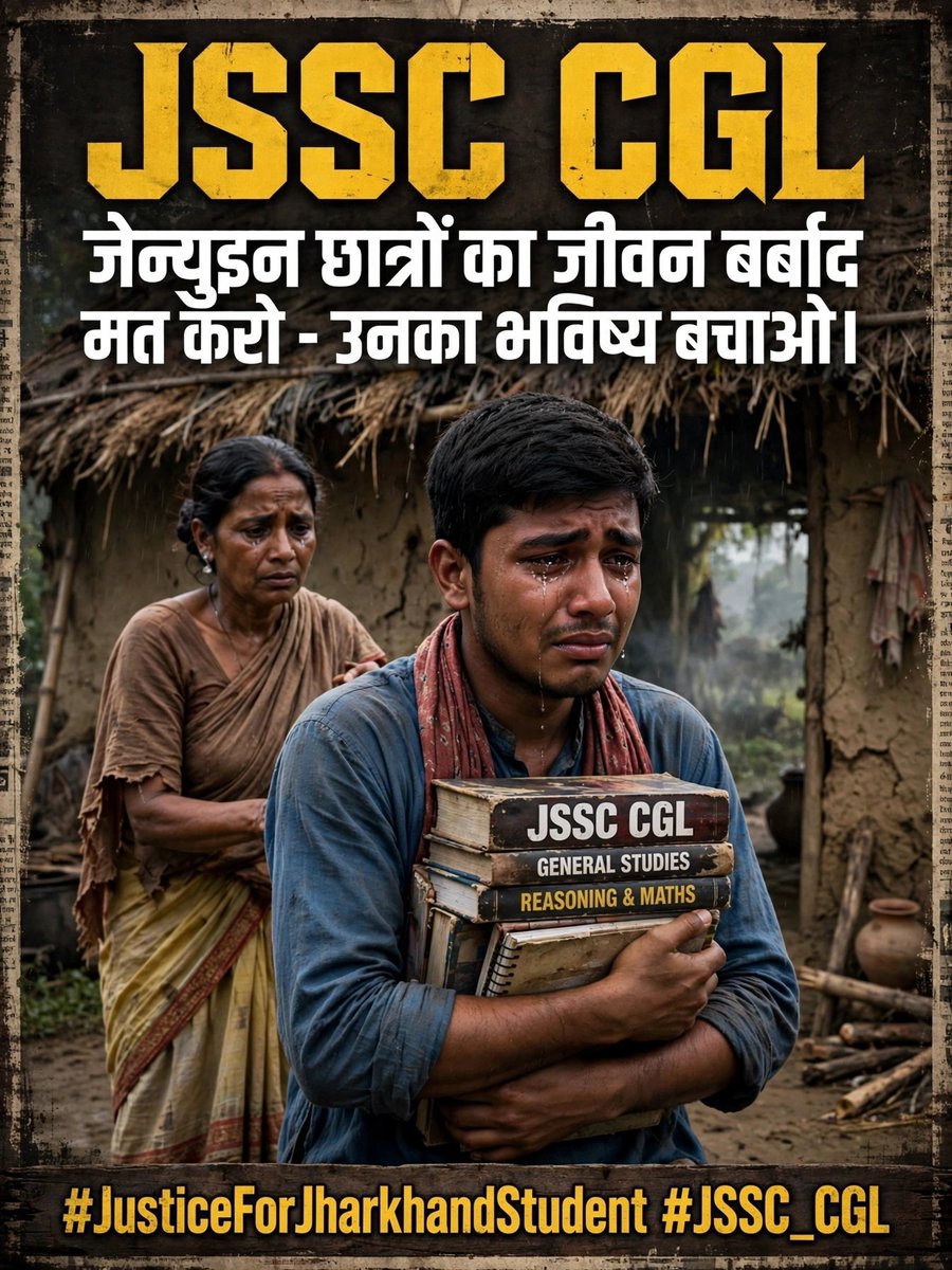 sintu3127's tweet photo. सरकार ऐसा निर्णय ले, जिसमें मेहनत की जीत हो और अन्याय की हार।
@HemantSorenJMM @JharkhandCMO https://t.co/WO5GITYkWd