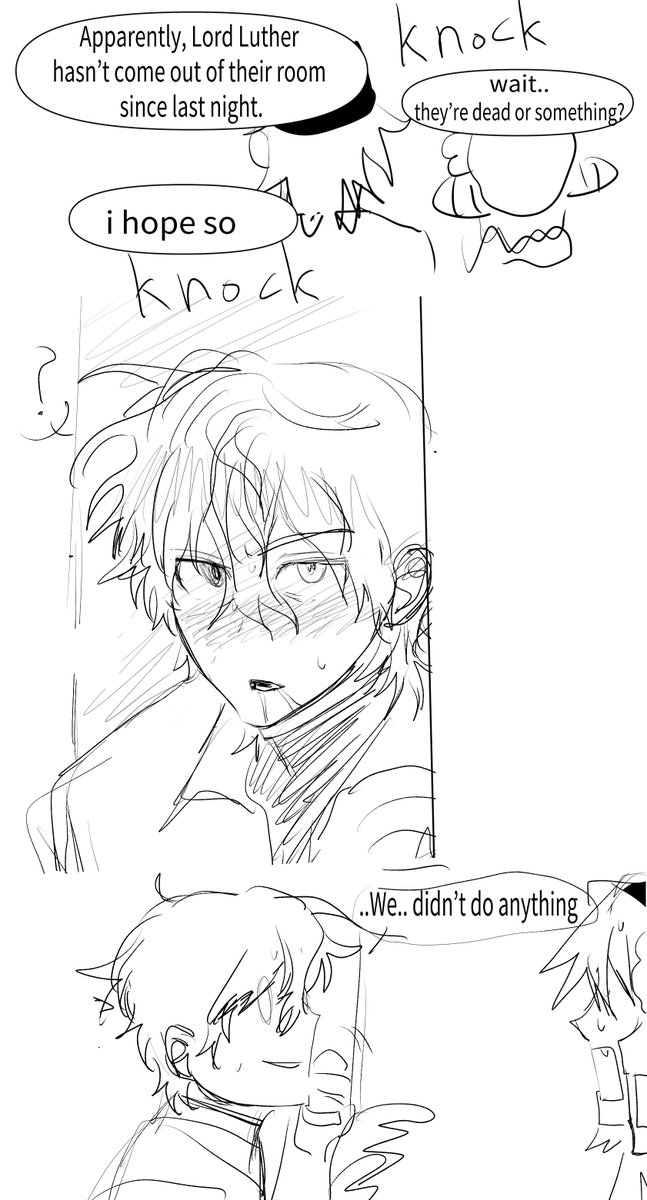 imnotmenano's tweet photo. #ranfren I’m not going to draw Nyon and Hitchhiker B anymore. If they barely interact in the official story or something, I think I’d be really disappointed, so I need to lower my expectations bruh https://t.co/Us9u7vefek