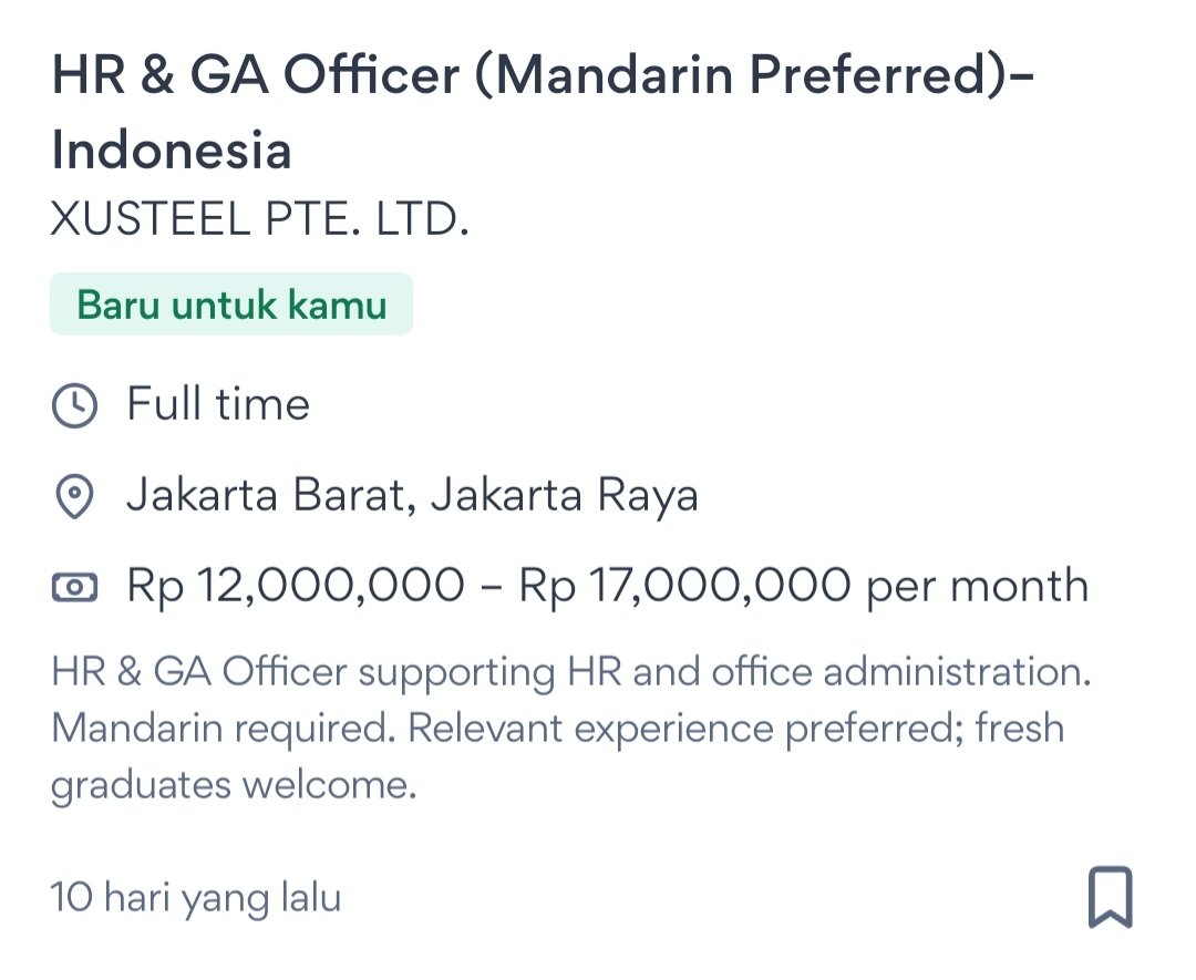 yunieune's tweet photo. Pengen banget gaji 2 digit kayak gini tapi belum bisa bahasa mandarin? Atau Pekerja kantoran tapi mau nambah skill? 
Mau coba belajar Bahasa Mandarin dulu sebelum join program?
Kunkwan Indonesia, ada 1x sesi Trial Class loh.

Yang mau bisa komen/DM ya
Xie xie
@LokerBdg https://t.co/6oZW0bJUjZ
