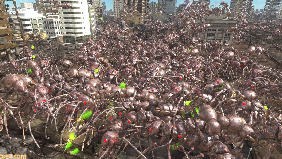 famitsu's tweet photo. 2027年に発売されるEDF新作『地球防衛軍6.2』ではシリーズ最大の絶望感を味わえる。最新情報が公開
https://t.co/jYfh3sypQX

敵の物量が前作と比べて約2倍以上に、取得した武器もカスタマイズ可能に。巨大キノコのような新たな敵の姿も公開。9月19日より一般公開されるTGS2026では試遊出展も実施 https://t.co/hO151Fwr0J