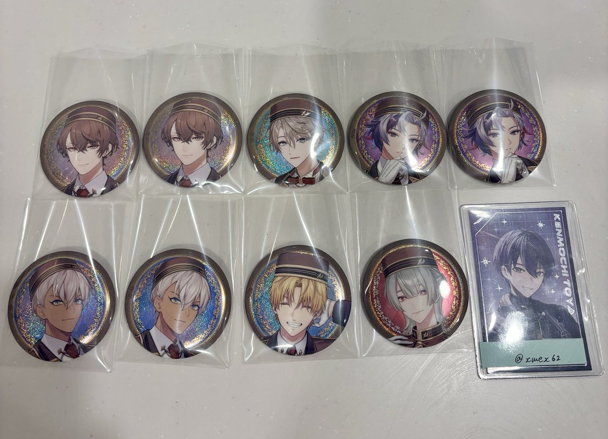 xmex62's tweet photo. 【 交換 】にじさんじ 缶バッジビスケット3

譲：1.2枚目
求：3枚目 最優先＞求

▶1枚目は最優先とのお取引
▶比率違い可(~3:1)
▶郵送希望

まとめての方優先させていただく場合がございます。

検索からでもお気軽にお声掛けください。 https://t.co/ohmpbVWd4r