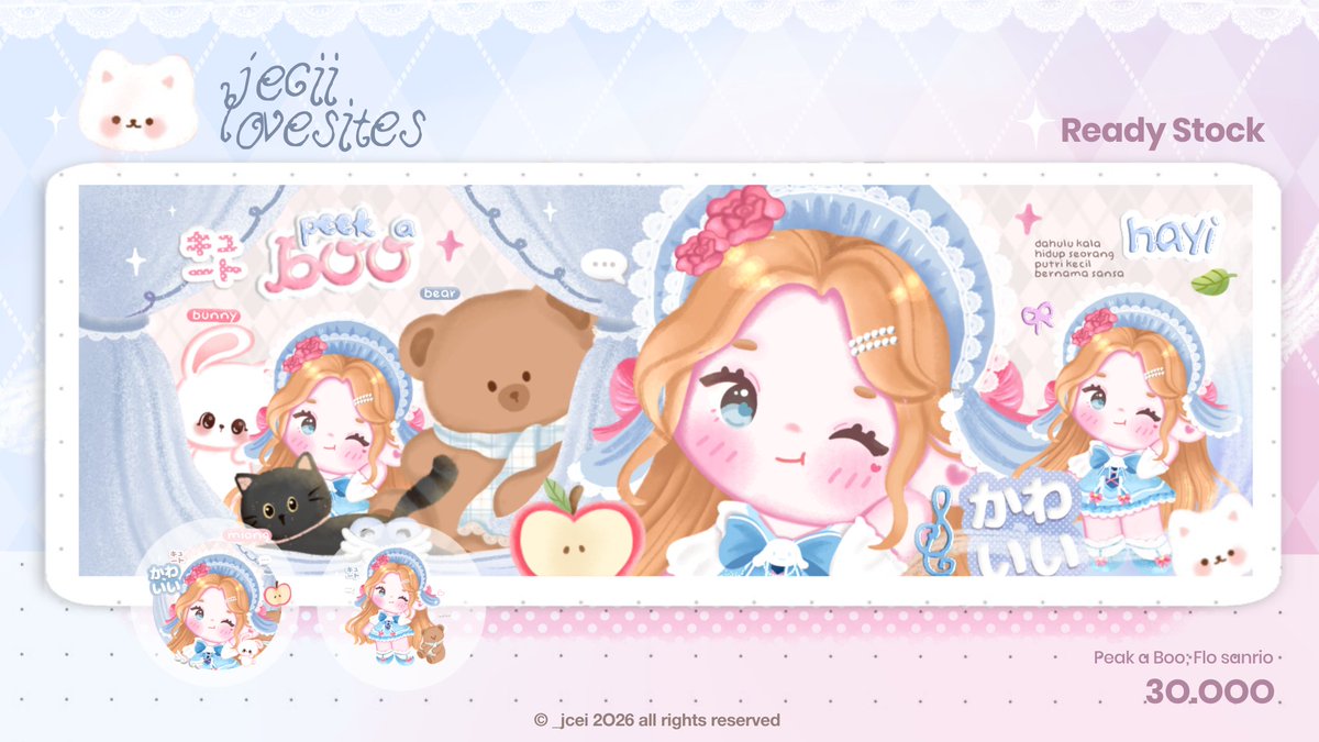 swanzlake's tweet photo. teman timun, mind to help repost? thank u in advance! 🐇⭐

hayii, aku punyaa beberapa layout ready stock chibi hero mlbb sepertii di bawah ini, adaa angela cc, angela sanrio, floryn cc, season, sanrio, kagura lily dengan price seperti di pict &amp; free retext juga yaw! 

#bealanja https://t.co/5jjyLsx0m0