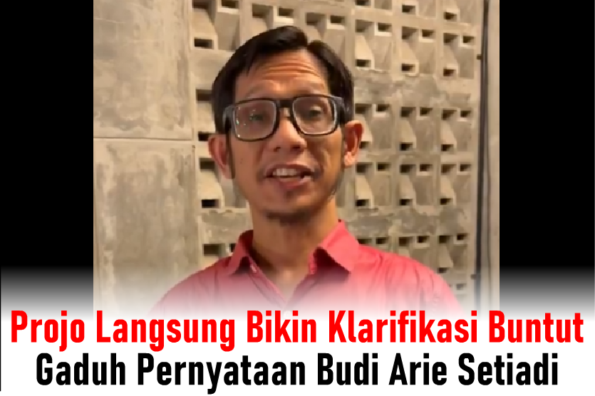 tijabar's tweet photo. DPP Projo akhirnya buka suara meluruskan polemik terkait beredarnya potongan video pernyataan Ketua Umum Projo, Budi Arie Setiadi, yang sempat memicu spekulasi mengenai percepatan suksesi kepemimpinan nasional sebelum 2029.

Melalui keterangan resminya, Sekjen DPP Projo, Fredi Alex Damanik, menegaskan bahwa rekaman yang beredar luas di media sosial tersebut bukanlah video yang utuh dan tidak menggambarkan konteks pembicaraan secara menyeluruh.

"Video tersebut bukan merupakan video utuh, tetapi sebenarnya sedang memaparkan berbagai kemungkinan," tegas Fredi Alex Damanik dalam tayangan video klarifikasinya, Selasa, 25 Agustus 2026.